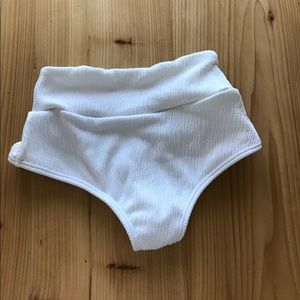 Montce white swim bottoms